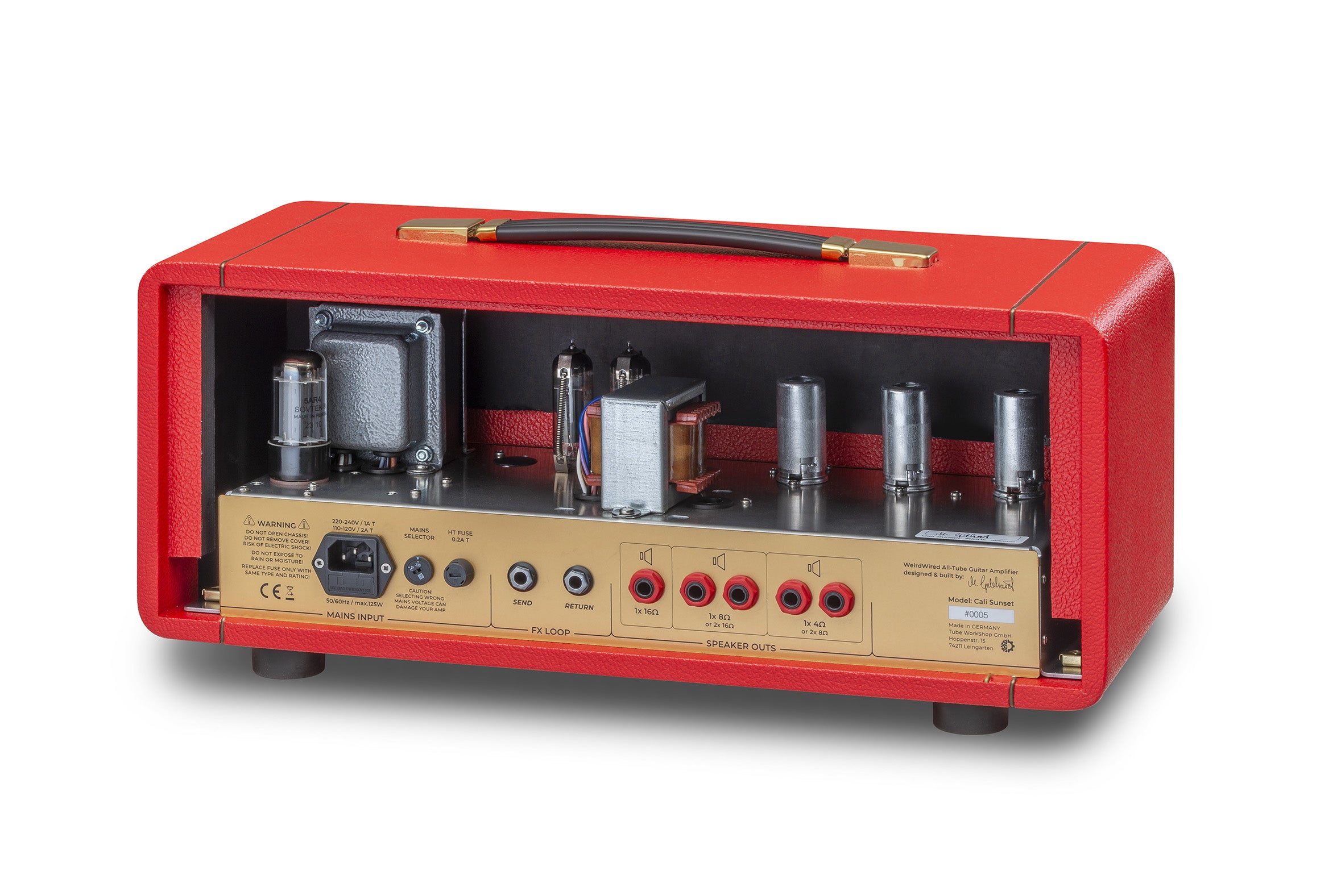 Tube WorkShop Cali Sunset Stack (Tube Amplifier Head + 2x12" Cab)