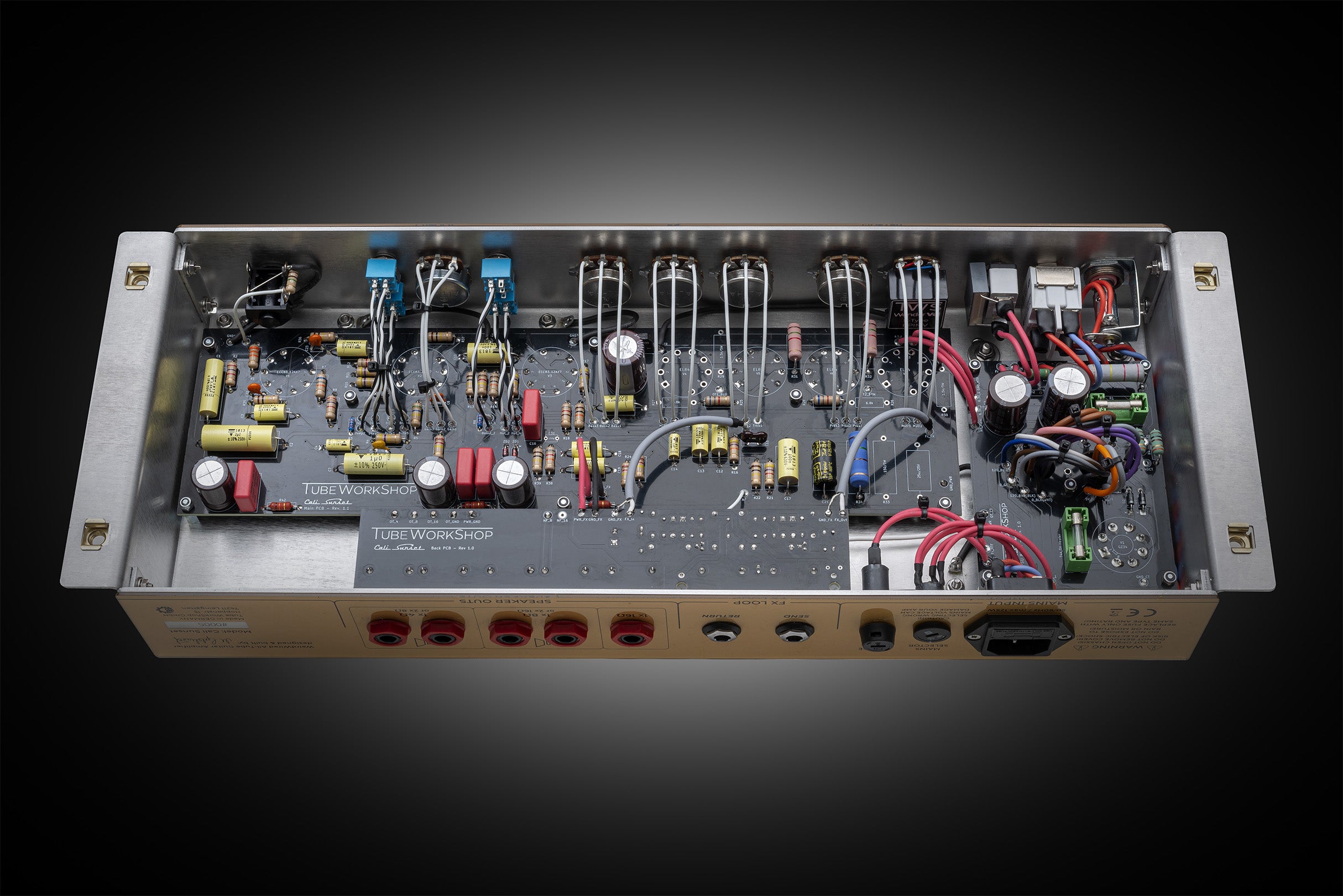 Tube WorkShop Cali Sunset Stack (Tube Amplifier Head + 2x12" Cab)