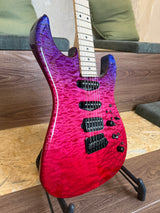 James Tyler Studio Elite Transparent Jimburst Quilted Maple Top