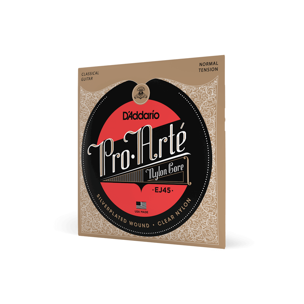 D'Addario Pro-Arté Nylon Classical Guitar Strings, Normal Tension (EJ45)