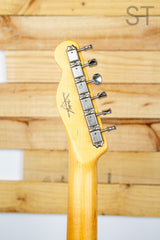 Fender Custom Shop Telecaster 60s Closet Classic Faded Sonic Blue Headstock Back