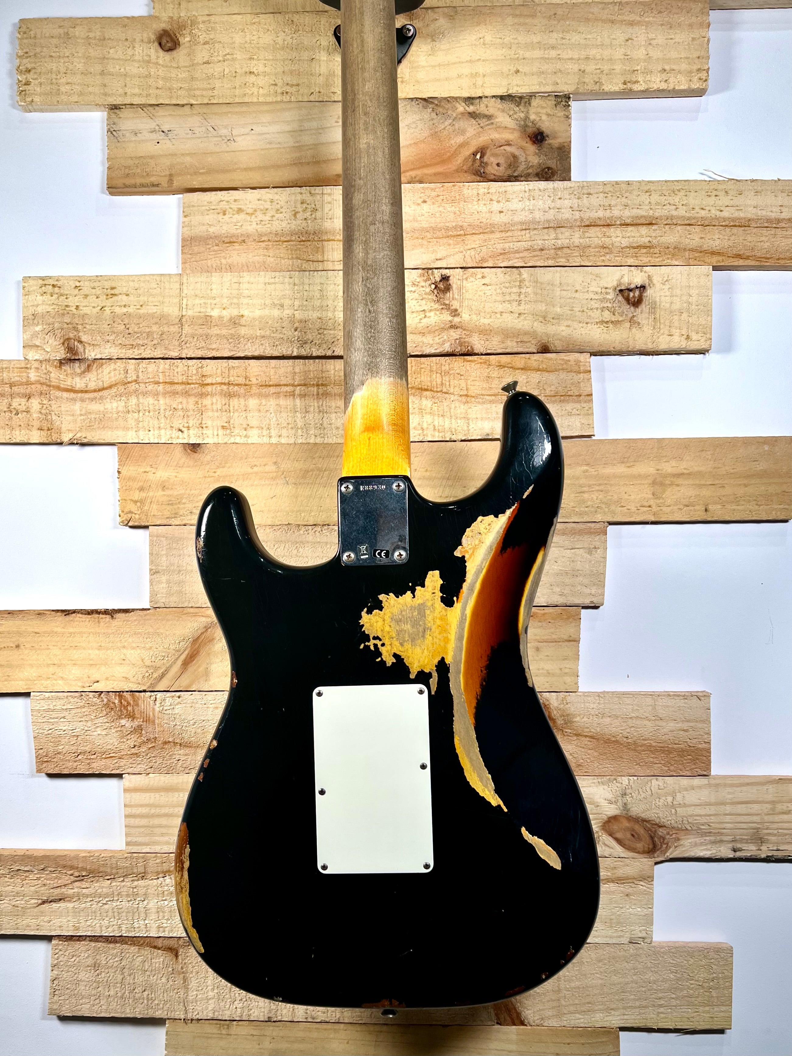 Fender Stratocaster Custom Shop Black Lightning 2017