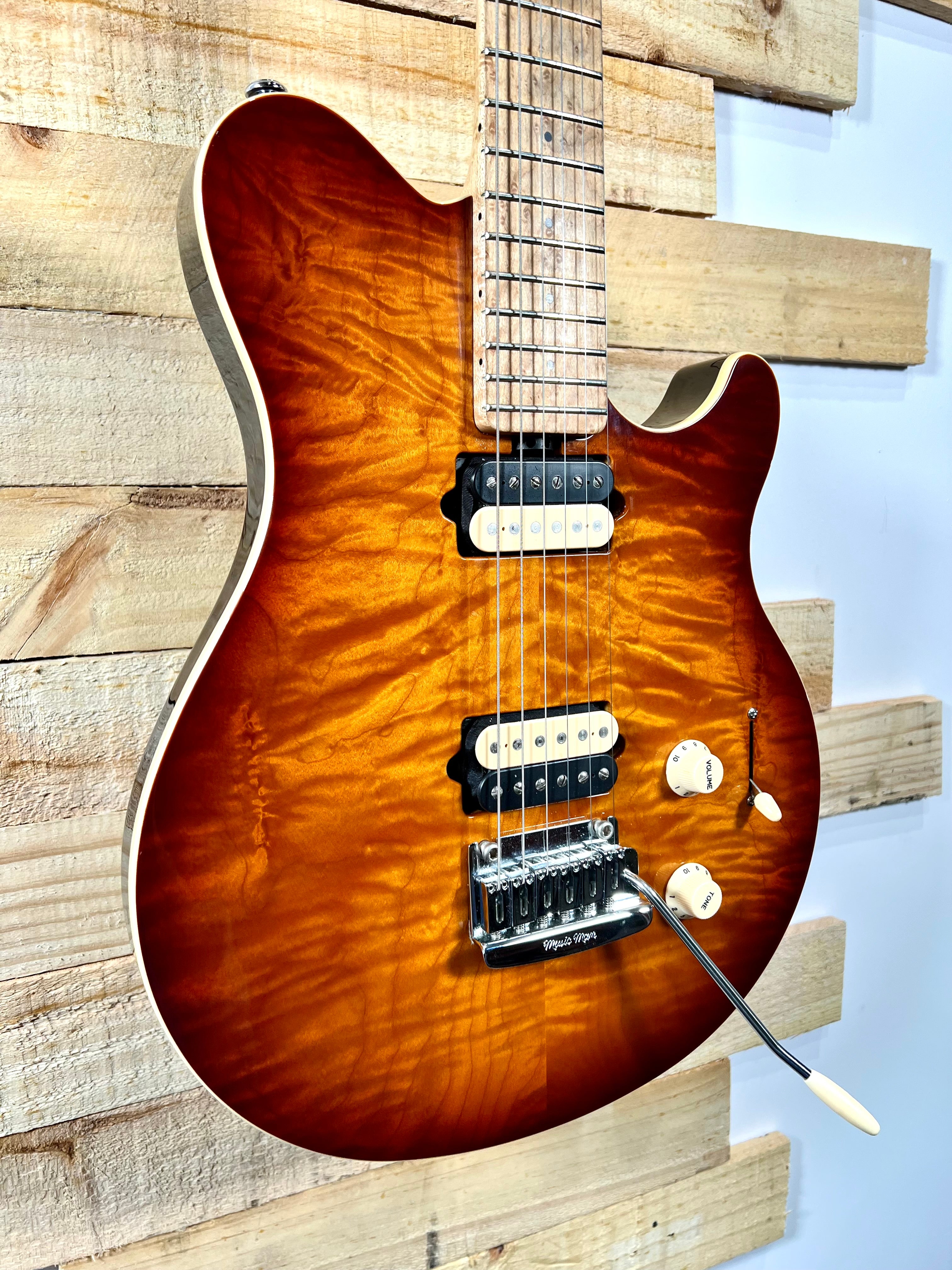 Music Man Axis Super Sport Honey Burst 2008