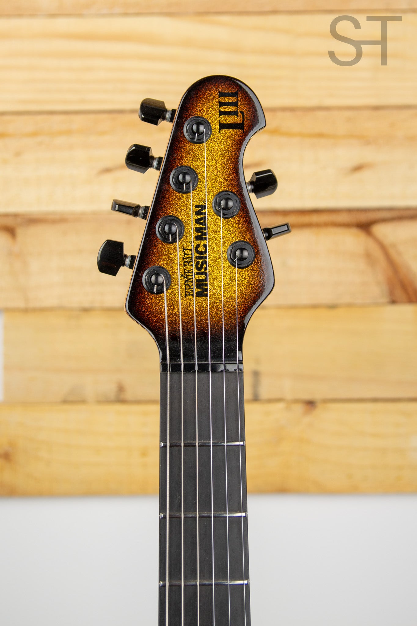 Music Man Luke 3 BFR Headstock Front
