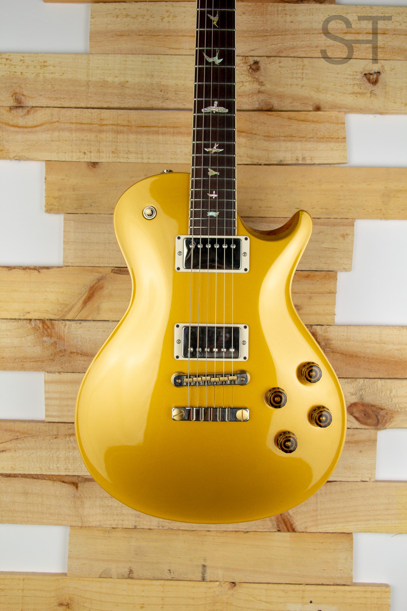 PRS McCarty Singlecut Goldtop 2017 Front Body