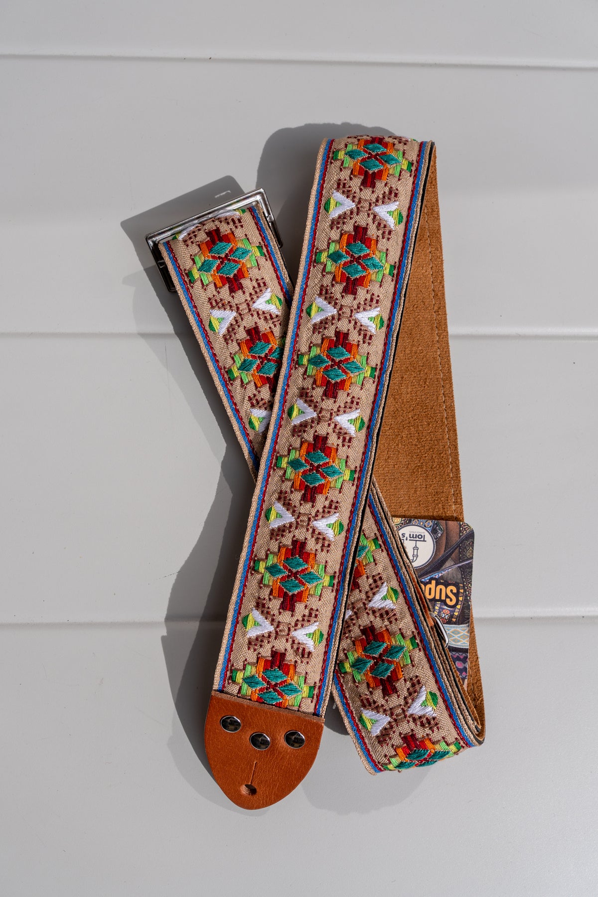 Tom's Vintage Straps - 'Southwest' Pasek gitarowy/basowy w stylu hippie