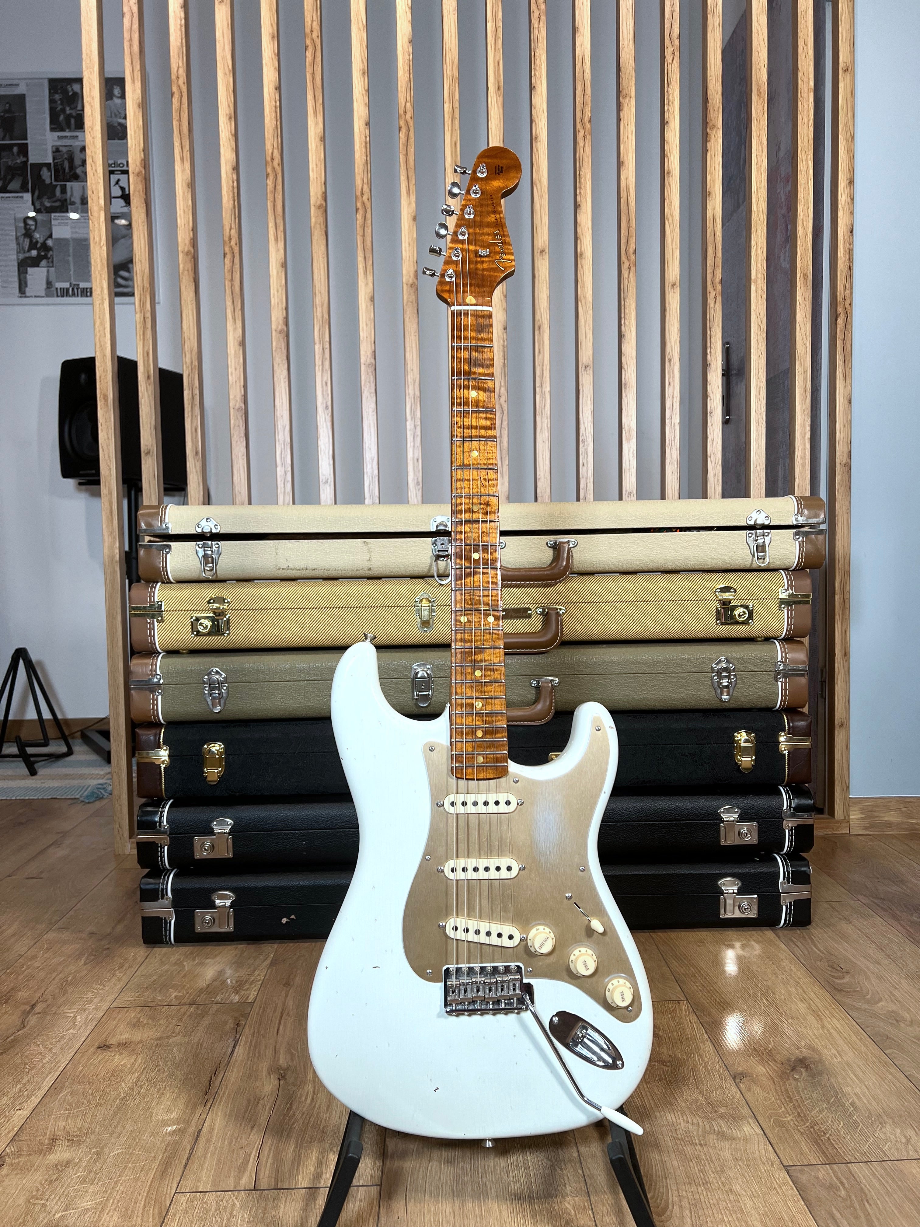 Fender Custom Shop LTD 58 Special Stratocaster Journeyman Relic Aged Olympic White