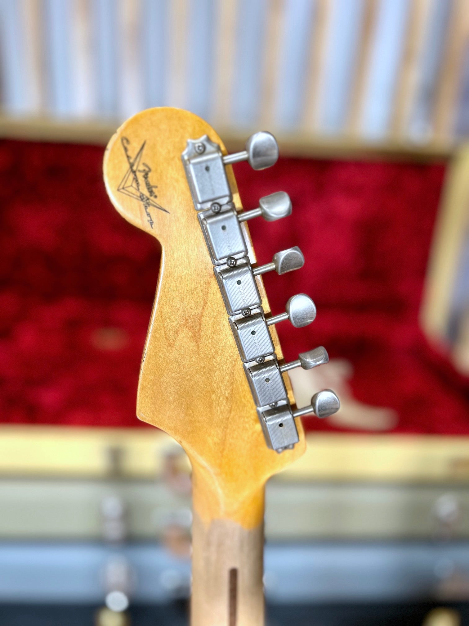 Fender Custom Shop Stratocaster 1957 Journeyman relic Seminol Red