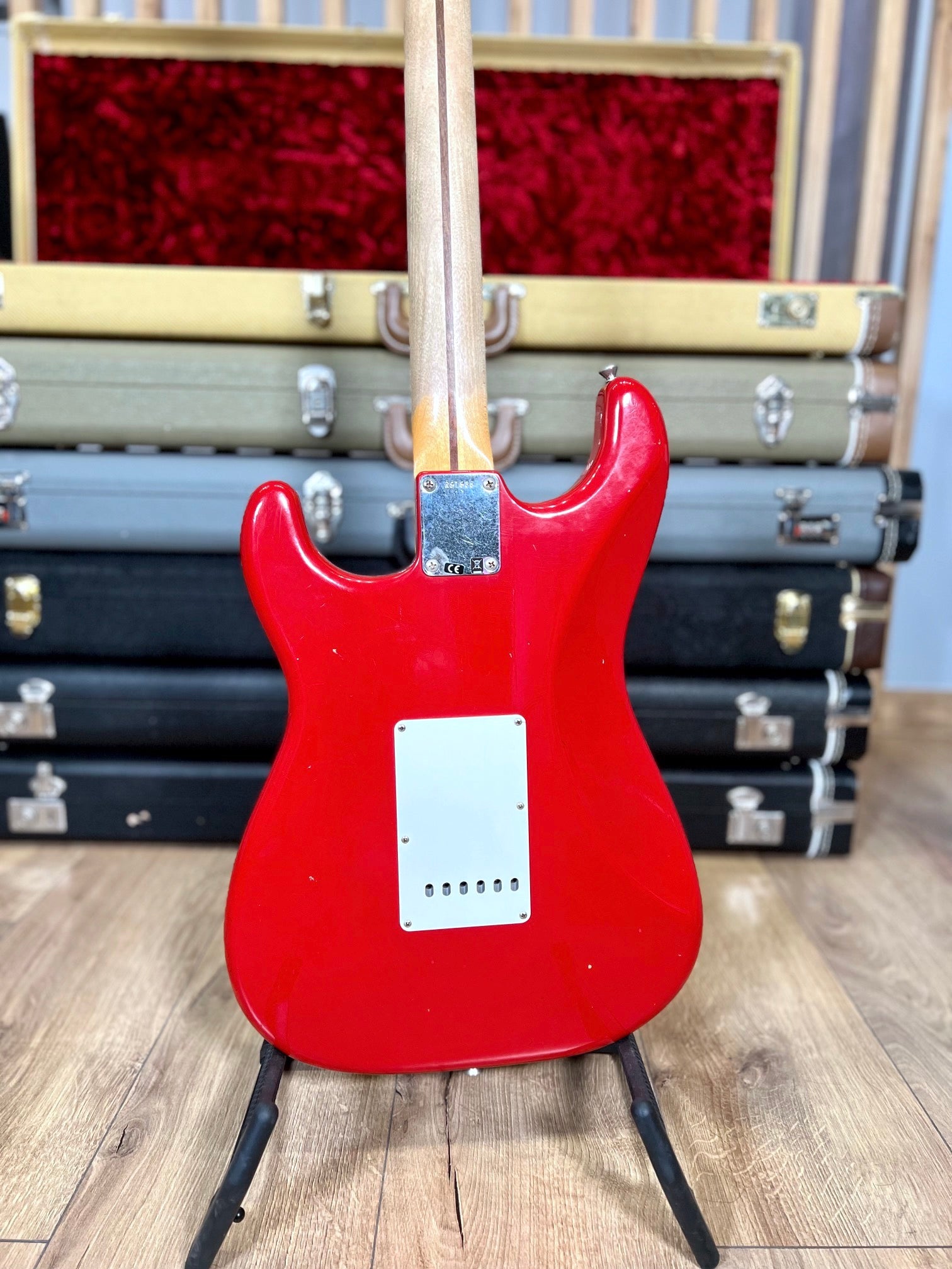 Fender Custom Shop Stratocaster 1957 Journeyman relic Seminol Red