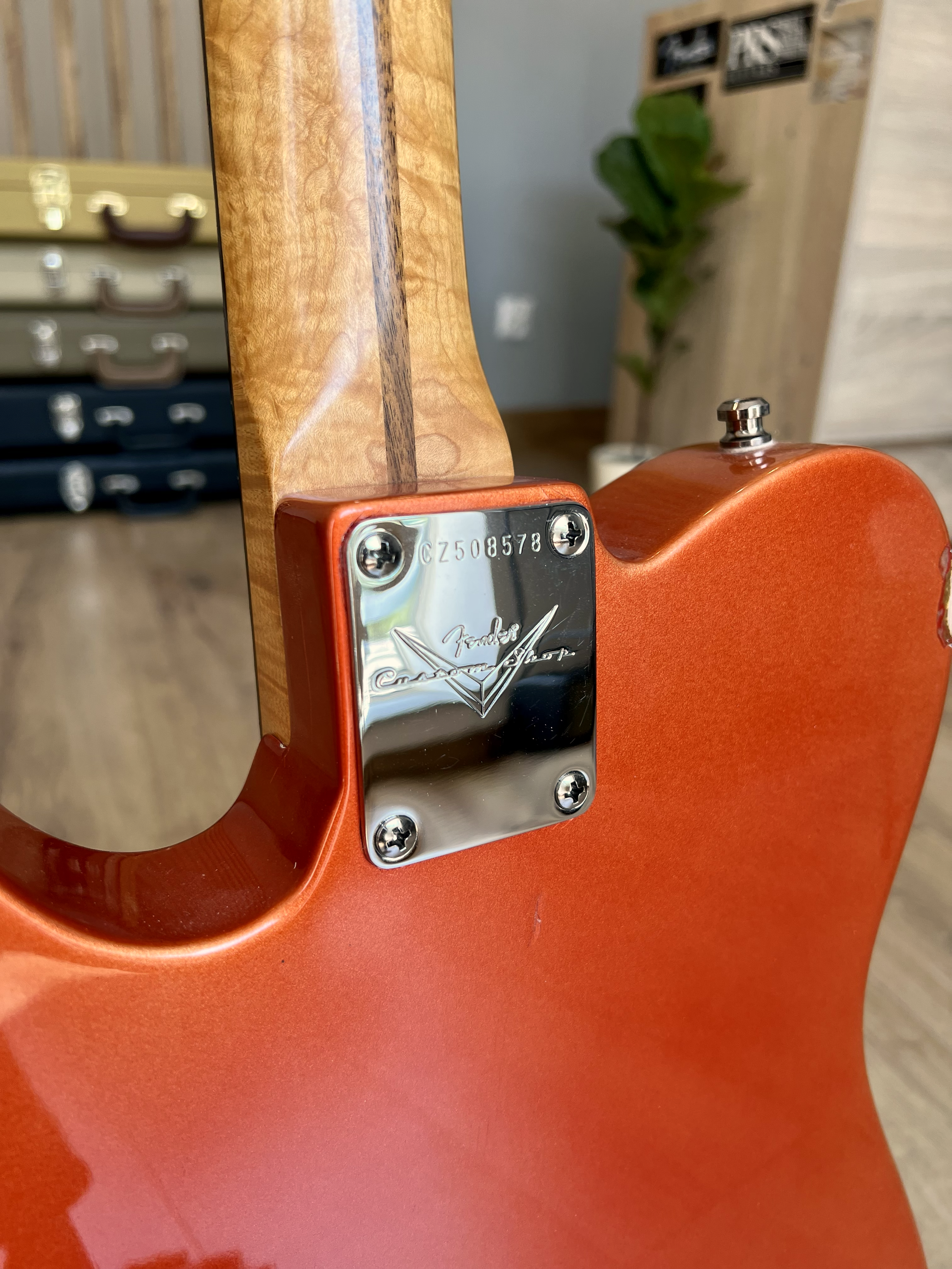 Fender American Telecaster Custom Shop 2006 Pomarańczowy