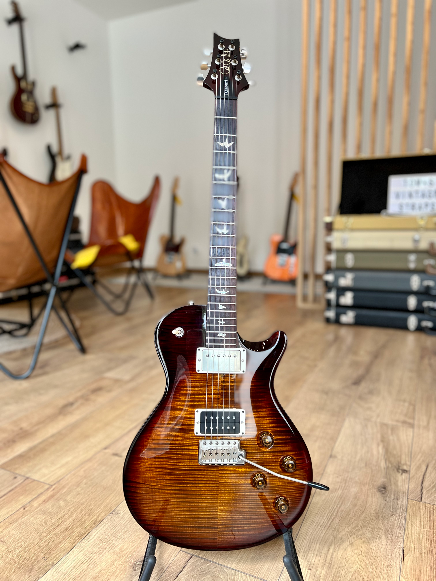 PRS Mark Tremonti 10 top Black Goldburst 2013