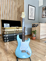 PRS Silver Sky Polar Blue 2020 (podpis Johna Mayera)