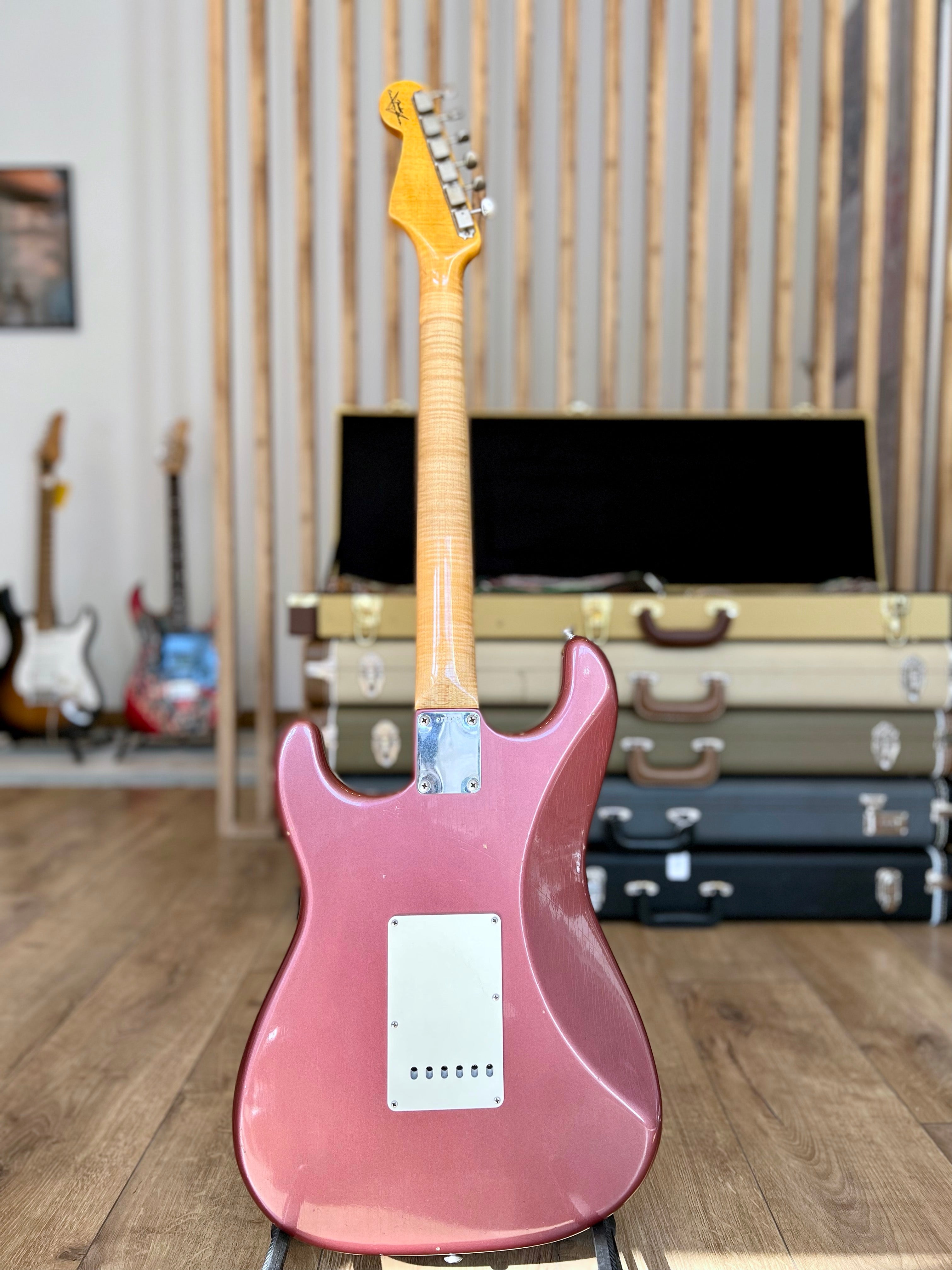 Fender 1959 Strat Journeyman Limited Edition Faded Burgundy Mist (Paul Waller Relic)