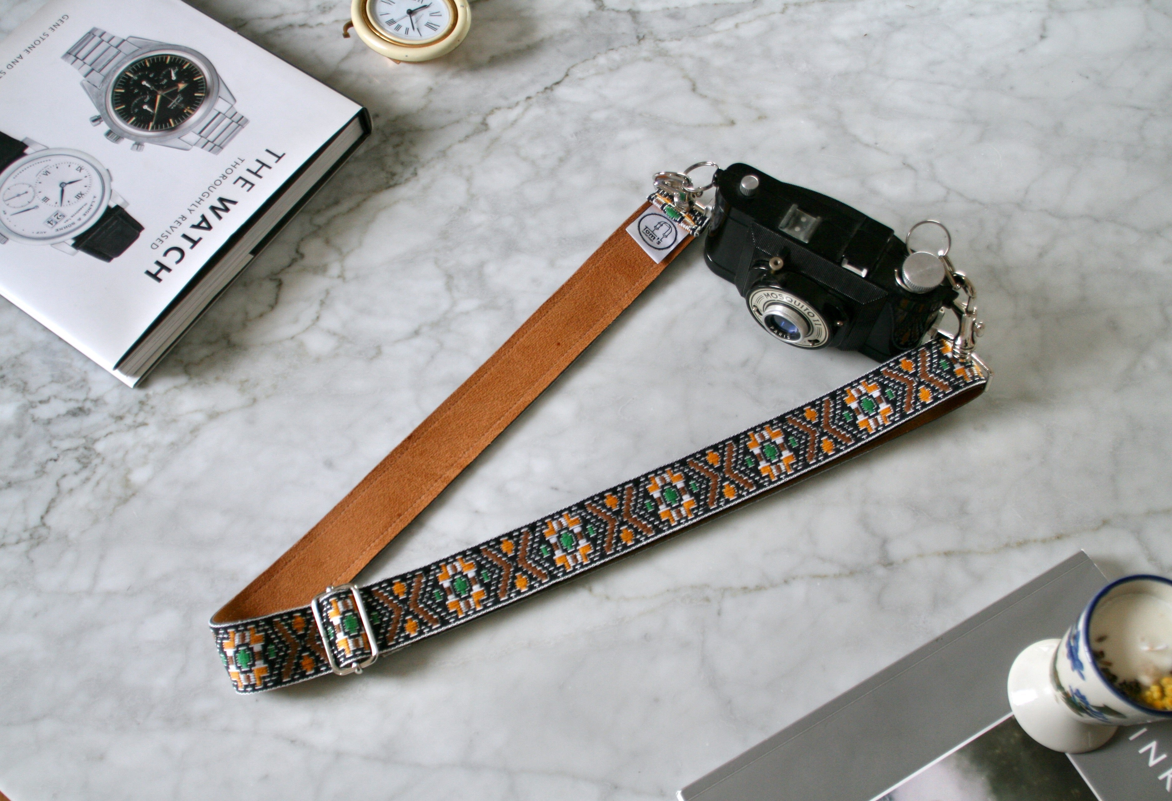 Black Inca Hippie Camera/Bag Strap