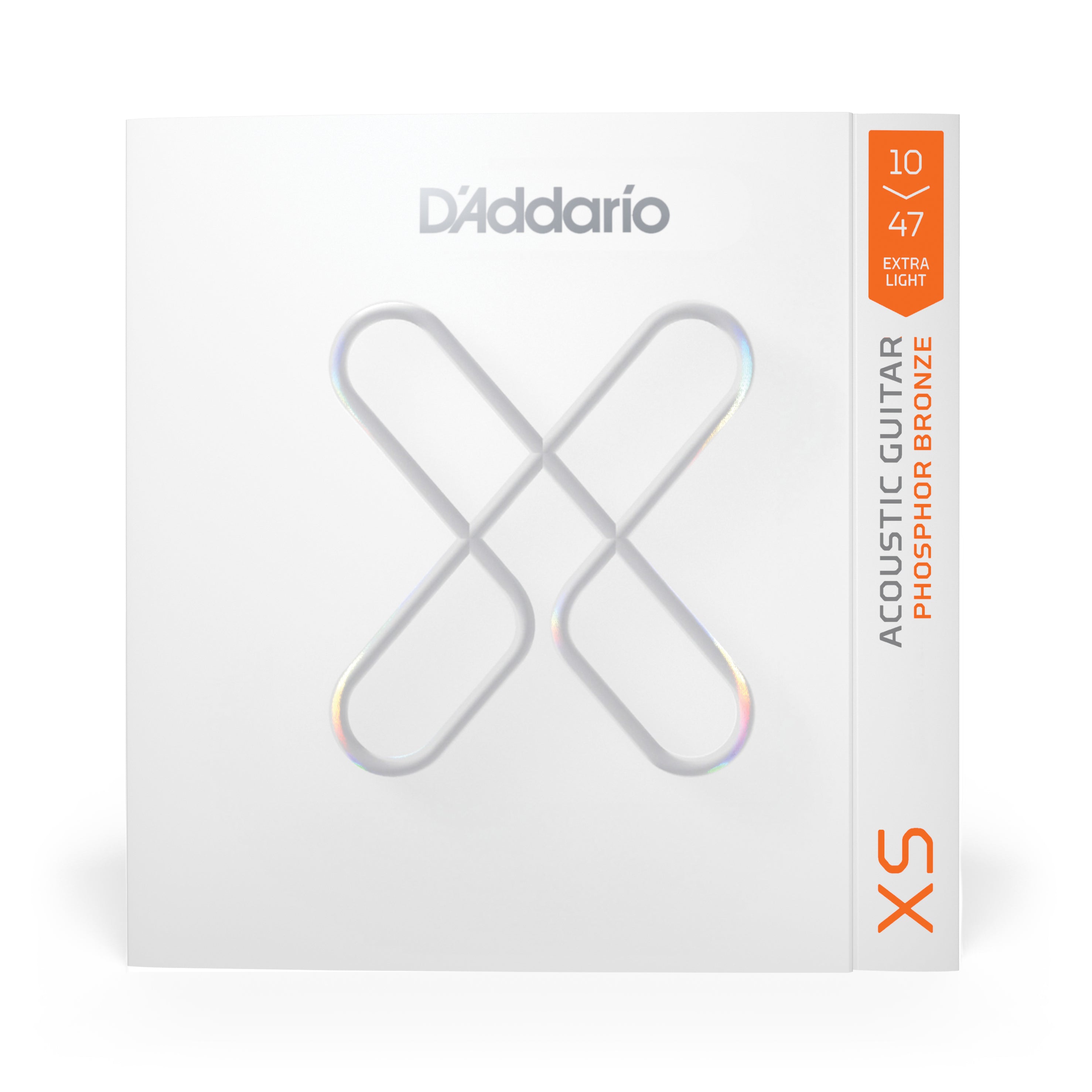 D'Addario XS 10-47 Phosphor Bronze Coated Acoustic Guitar Strings (XSAPB1047)