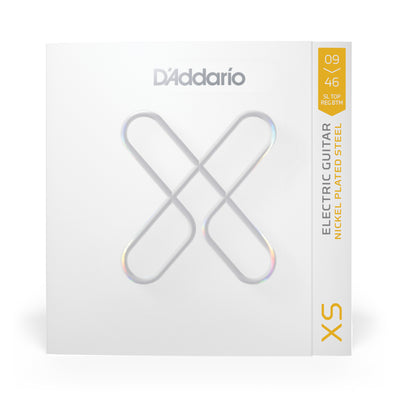 D'Addario XS 9-46 Nickel Coated Electric Guitar Strings (XSE0946)