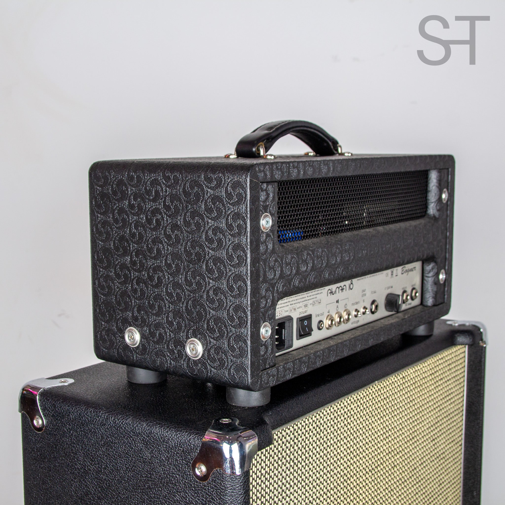 Bogner Atma 18W wzmacniacz gitarowy, Goldfinger Shell czarny