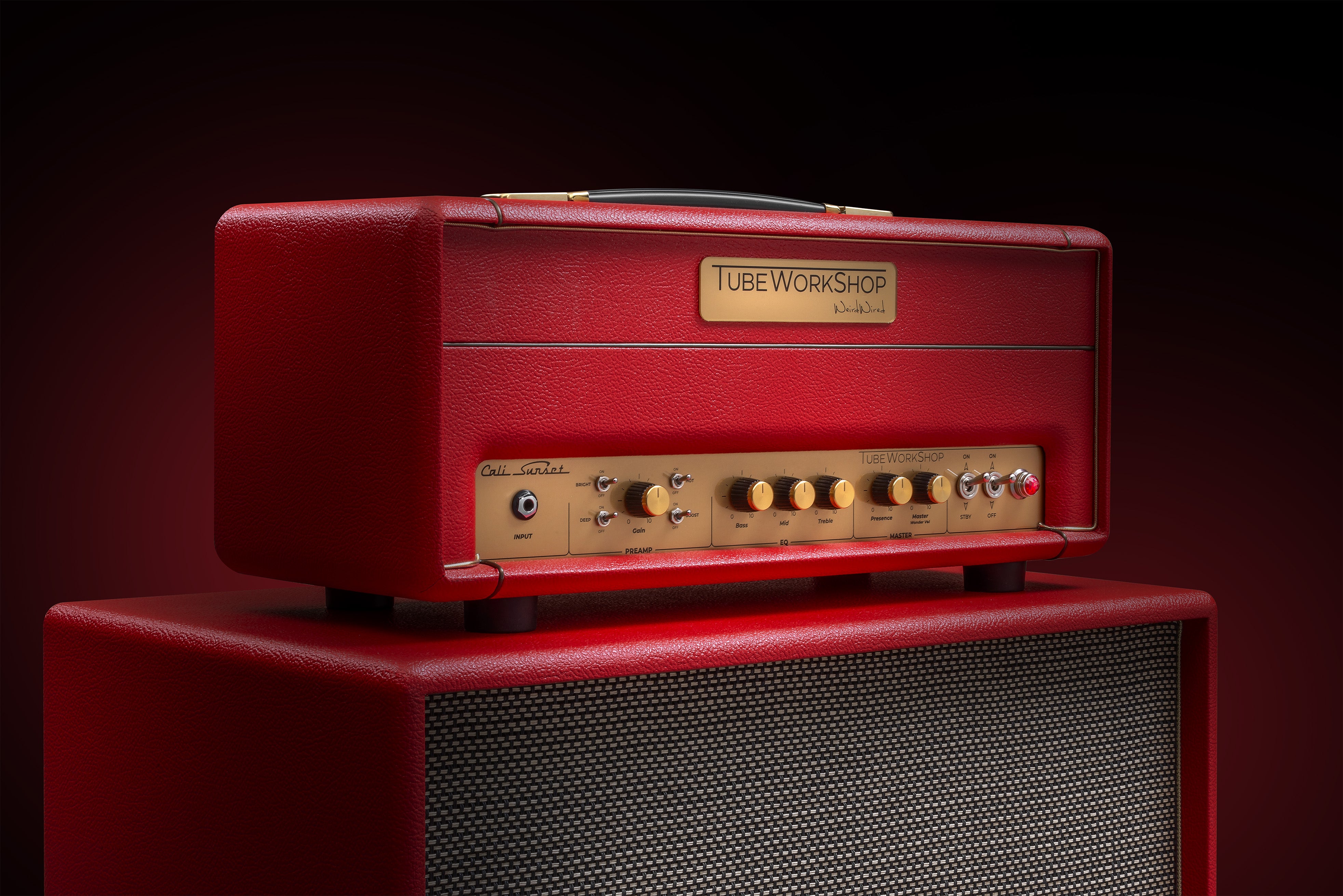 Tube WorkShop Cali Sunset Stack (Tube Amplifier Head + 2x12" Cab)