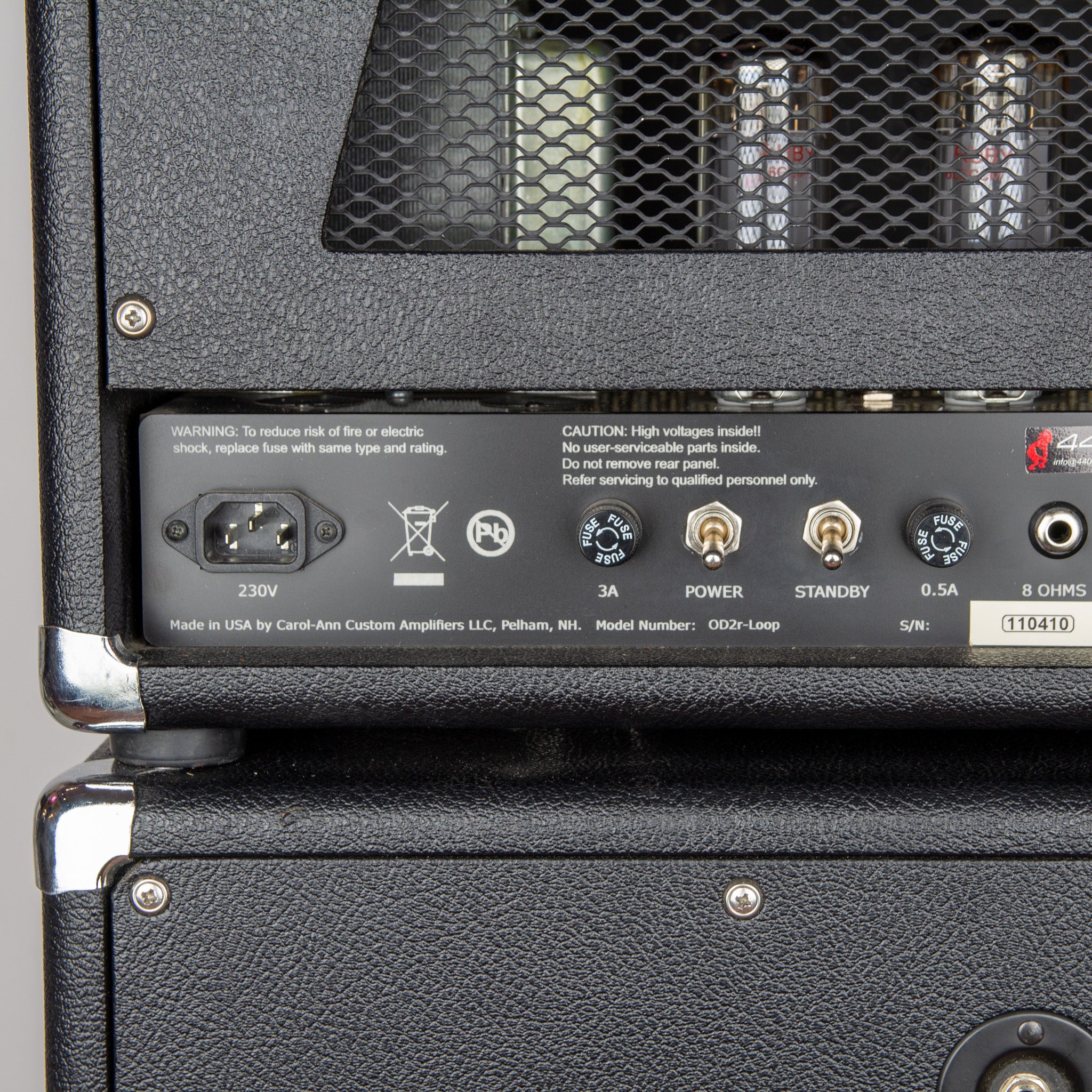 Carol Ann OD-2r head + matching 1x12 cab
