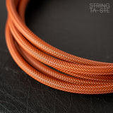 Fat Cables Instrumental cable Copper Brown 3m (straight/angled jack)