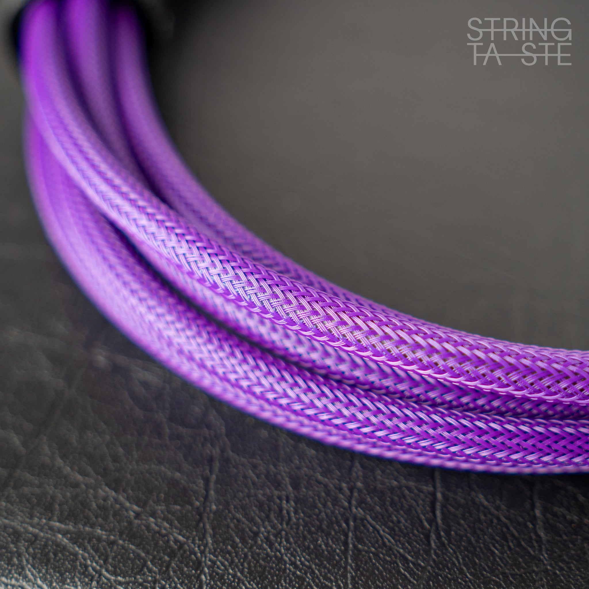 Fat Cables Instrumentalkabel Deep Purple 3m (gerader/abgewinkelter Klinkenstecker)