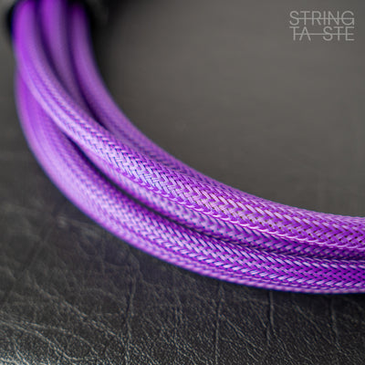 Fat Cables Instrumentalkabel Deep Purple 3m (gerader/abgewinkelter Klinkenstecker)