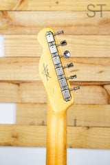 Fender Custom Shop Telecaster 60s Closet Classic Faded Sonic Blue Headstock Back