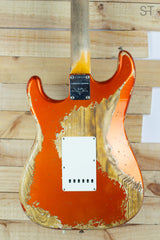 Fender Stratocaster 1963 Limited Edition NAMM 2019 Candy Tangerine Superheavy Relic