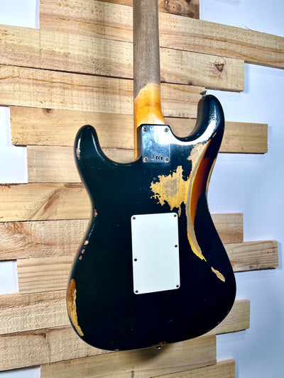 Fender Stratocaster Custom Shop Black Lightning 2017