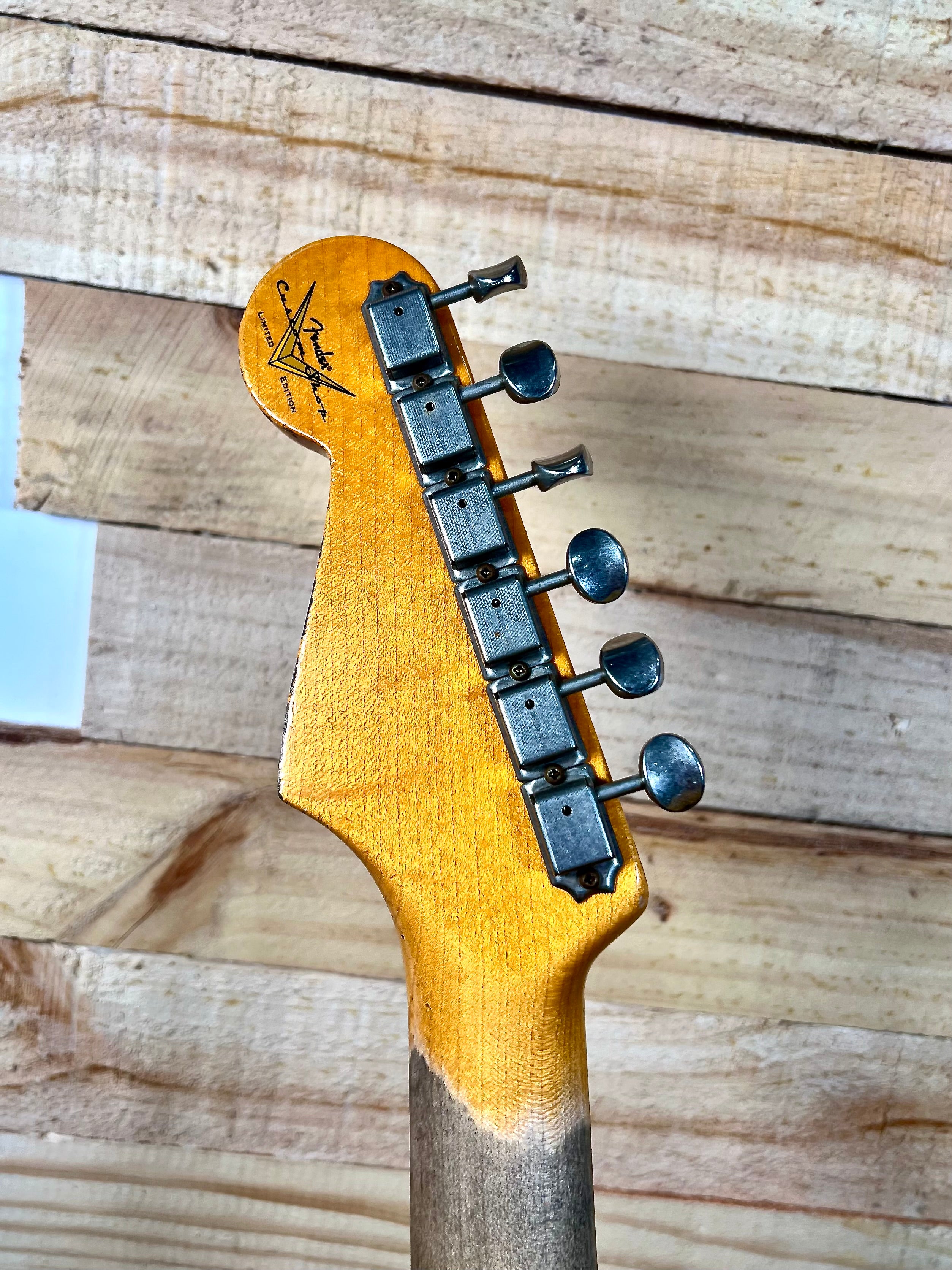 Fender Stratocaster Custom Shop Black Lightning 2017