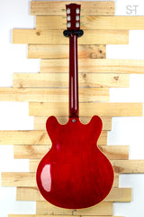 Gibson ES-335 Dot 1989 Cherry Red Full Back