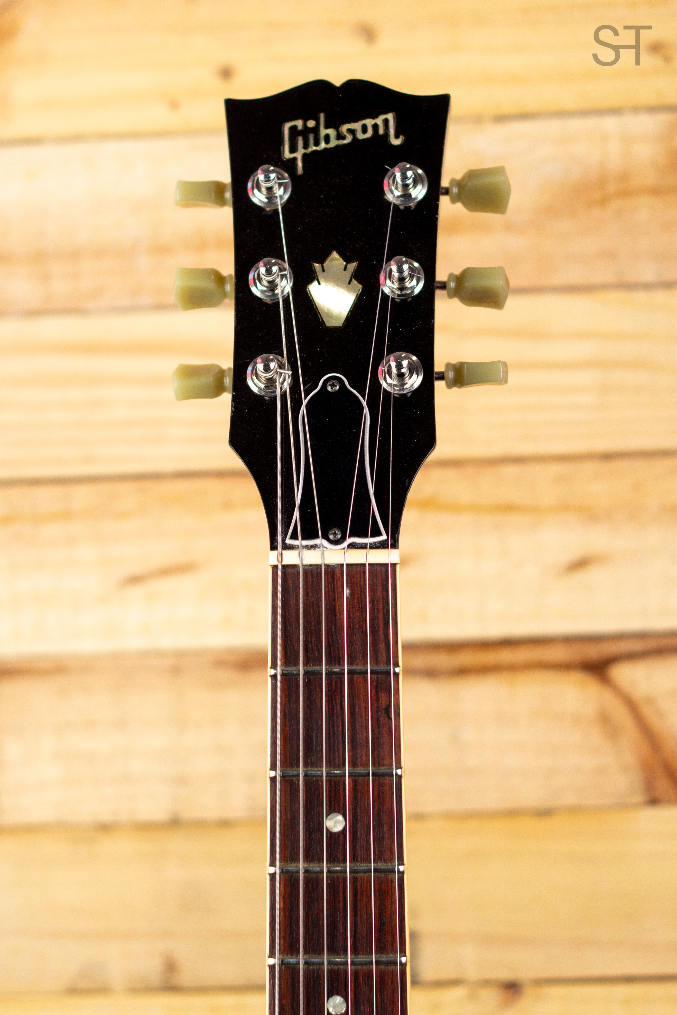 Gibson ES-335 Dot 1989 Cherry Red Headstock Front