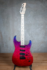 James Tyler Studio Elite Transparent Jimburst Quilted Maple Top