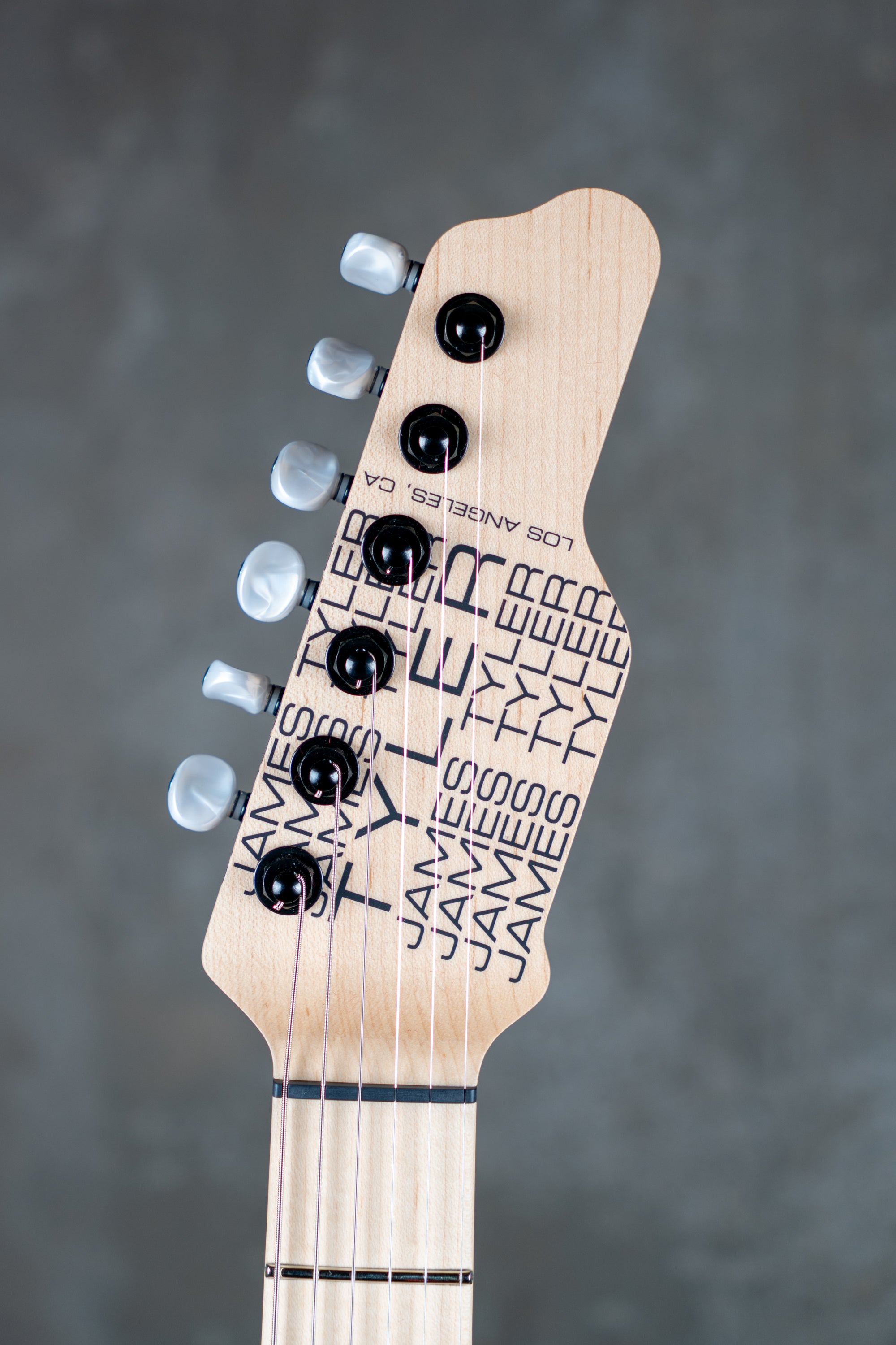James Tyler Studio Elite Transparent Jimburst Quilted Maple Top