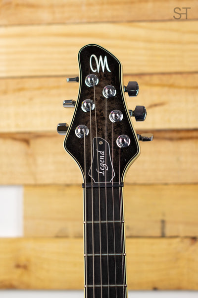 Mayones Legend Custom Shop Transparent Graphite Light Burst 