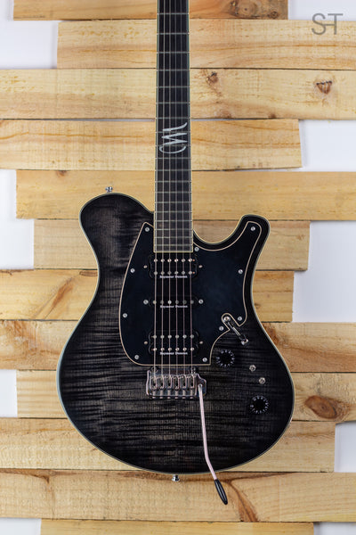 Mayones Legend Custom Shop Transparent Graphite Light Burst 