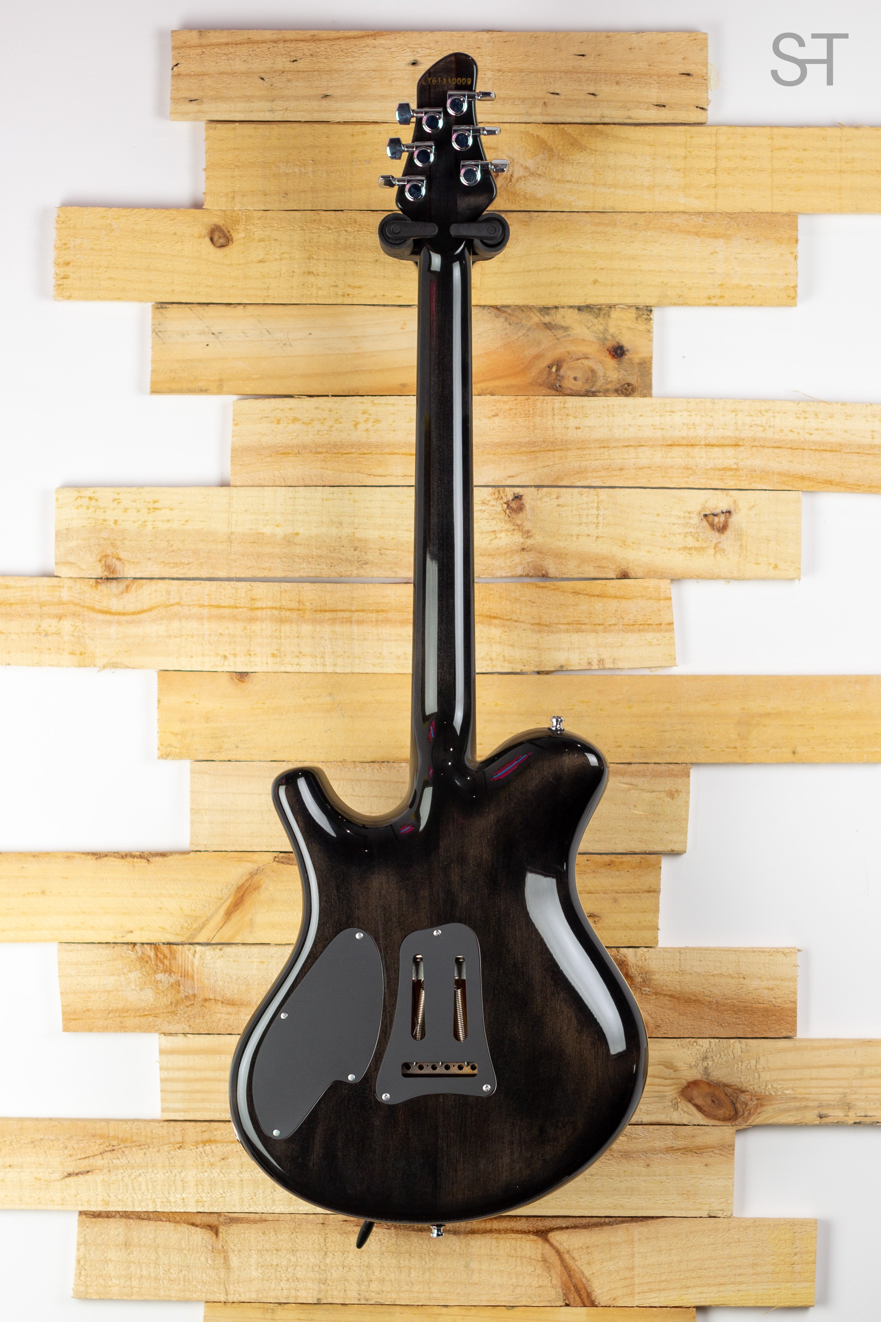 Mayones Legend Custom Shop Transparent Graphite Light Burst 