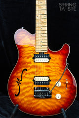 Music Man Axis Super Sport 2016 Semi Hollow HH Tremolo Honey Burst