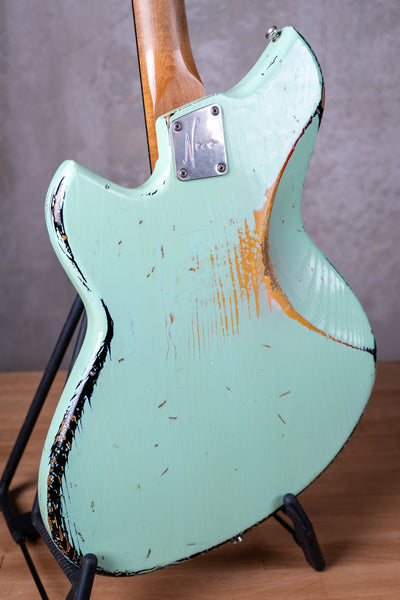 Novo Guitars Serus J HH - Surf Green over '64 3-Tone Burst