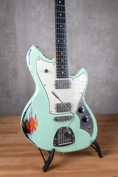 Novo Guitars Serus J HH - Surf Green over '64 3-Tone Burst