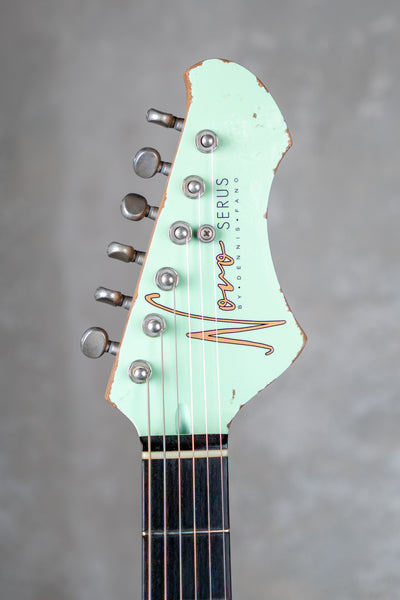 Novo Guitars Serus J HH - Surf Green over '64 3-Tone Burst