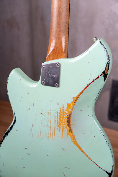 Novo Guitars Serus J HH - Surf Green over '64 3-Tone Burst