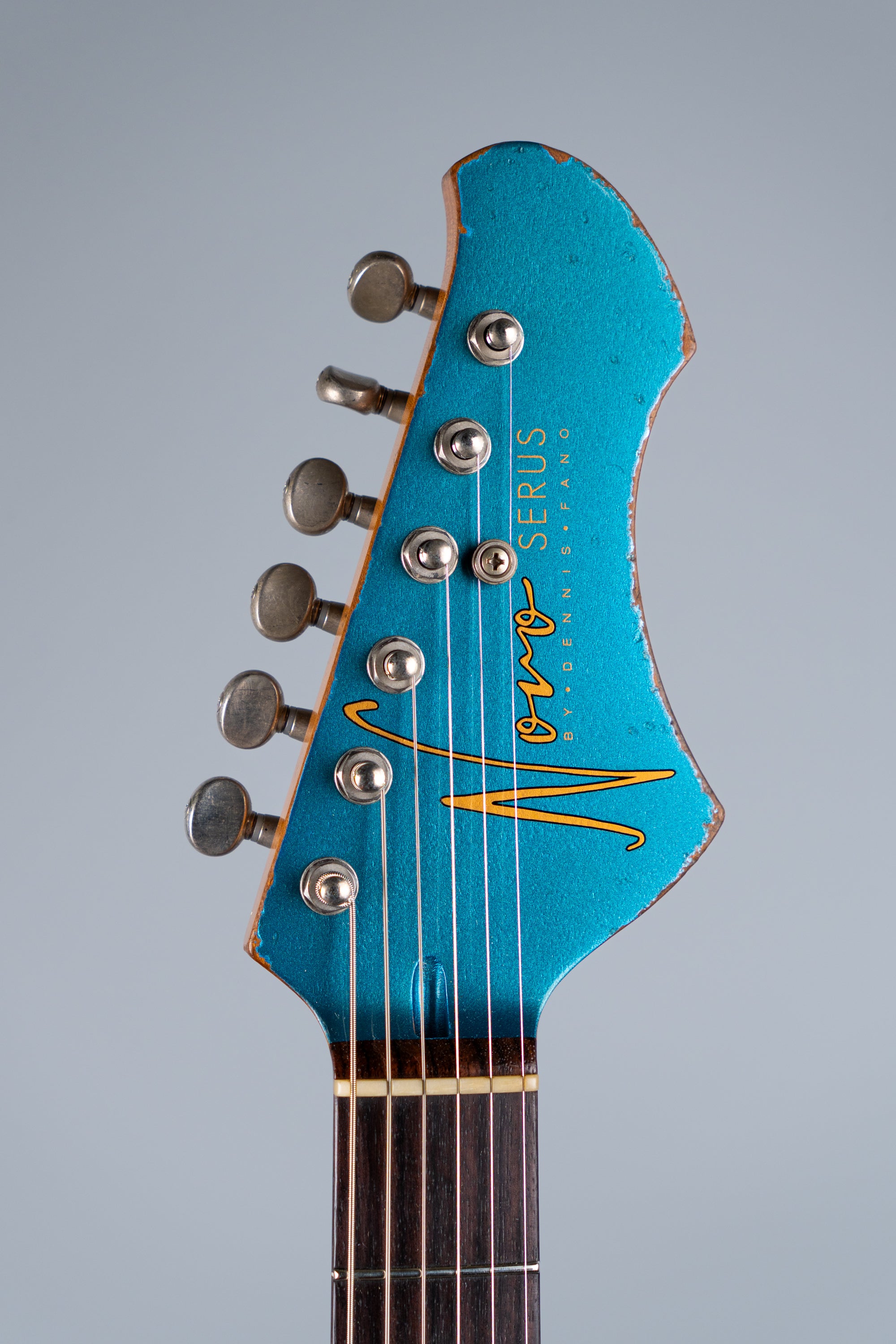 Novo Guitars Serus J - Lake Placid Blue over 