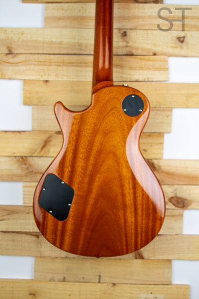 PRS McCarty Singlecut Goldtop 2017 Body Back with beautiful grain
