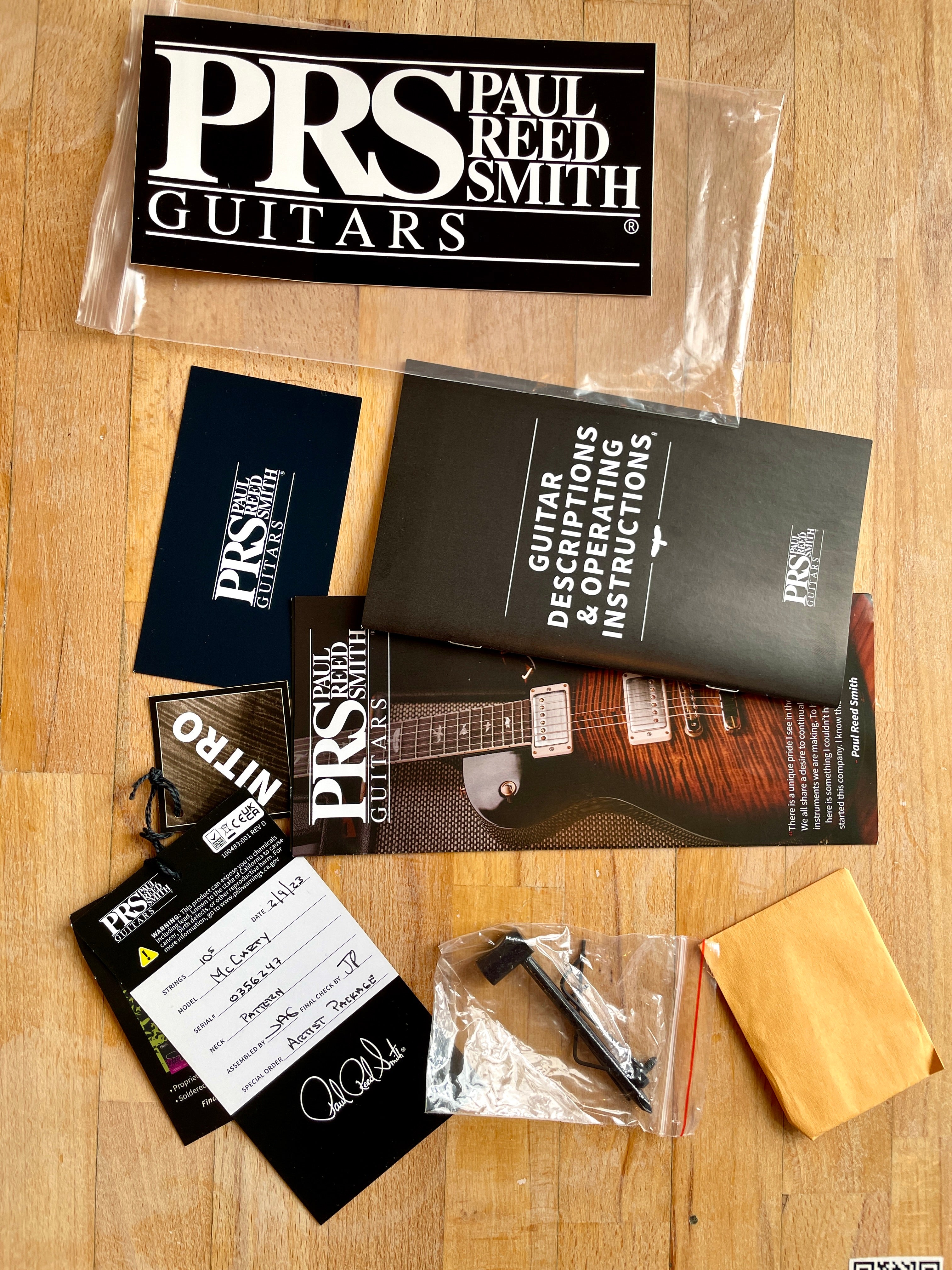 PRS McCarty Artist Charcoal 2023