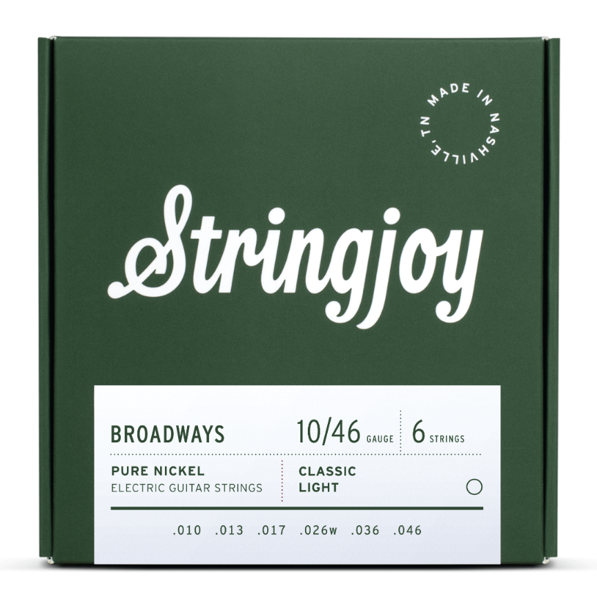 String Joy Broadways 10-46, Electric Guitar Strings