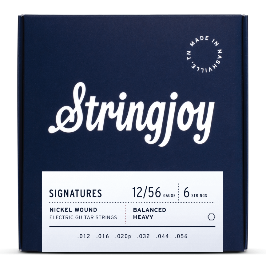 String Joy Signatures 12-56, Electric Guitar Strings