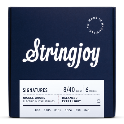 Struny do gitary elektrycznej Stringjoy Signatures