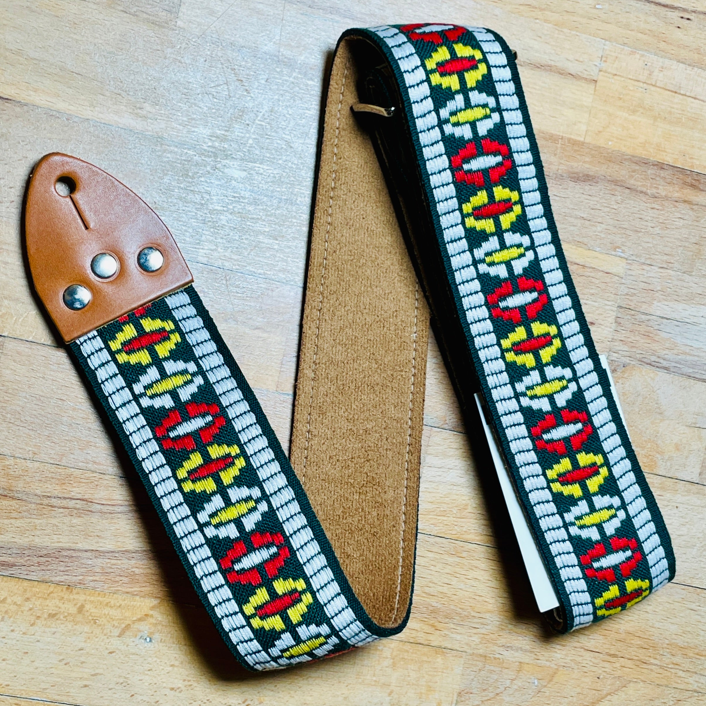 Native american store guitar strap