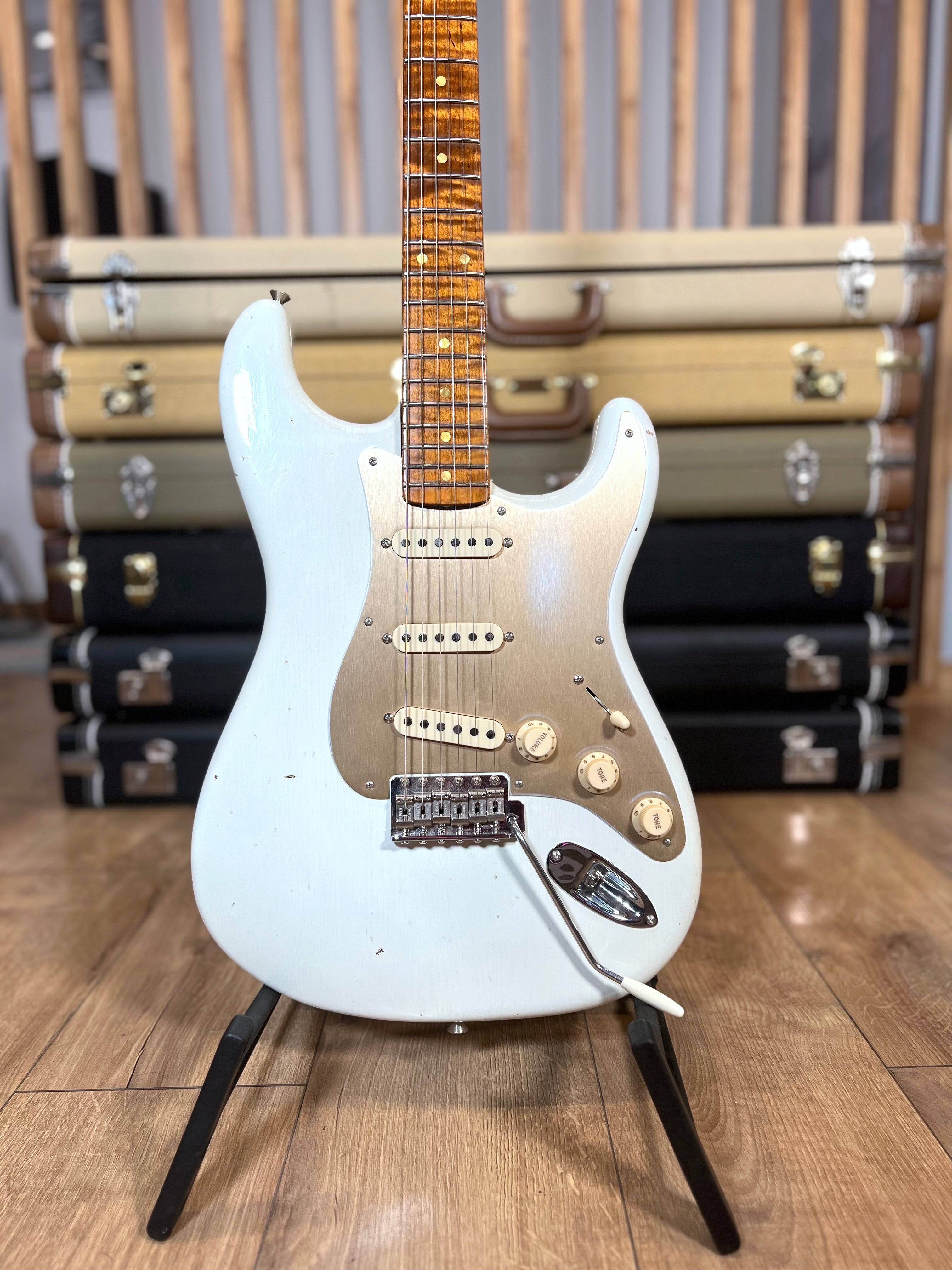 Fender Custom Shop LTD 58 Special Stratocaster Journeyman Relic Aged Olympic White